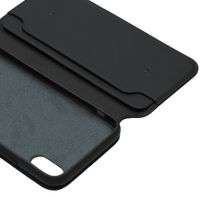 Apple Étui de télephone portefeuille Leather Folio Apple iPhone X / Xs - Noir