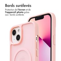 imoshion Coque Color Guard avec MagSafe Apple iPhone 14 / 13 - Rose clair