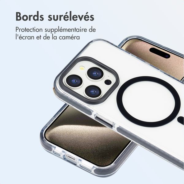 imoshion Coque Combat MagSafe Apple iPhone 15 Pro - Noir
