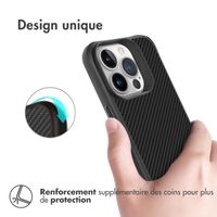 imoshion Rugged Hybrid Carbon Case Apple iPhone 13 Pro - Noir