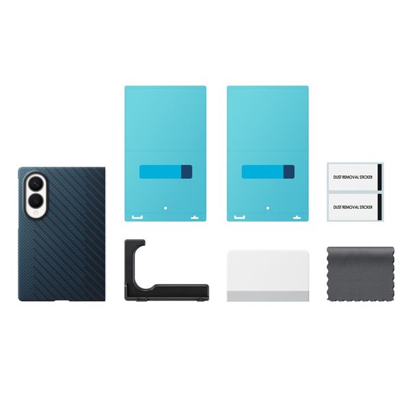 Samsung Coque Carbon Magnet Samsung Galaxy Z Fold 8 - Navy
