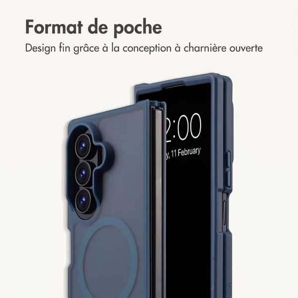 imoshion Coque Color Guard avec MagSafe Samsung Galaxy Z Fold 8 Ultra - Bleu foncé