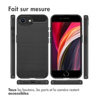 imoshion Coque Brushed Apple iPhone 17e / 16e - Noir