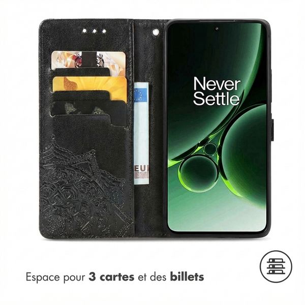 imoshion Etui de télephone Mandala OnePlus Nord 3 - Noir