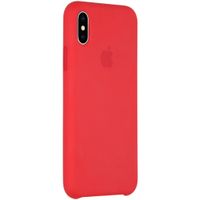 Apple Coque en silicone Apple iPhone X - Red