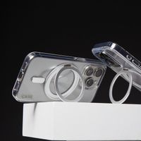 CARE by PanzerGlass Coque Kickstand MagSafe Apple iPhone 16 - Silver