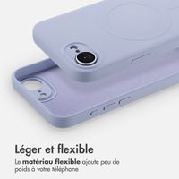imoshion Coque Couleur avec MagSafe Apple iPhone 17e / 16e - Lila