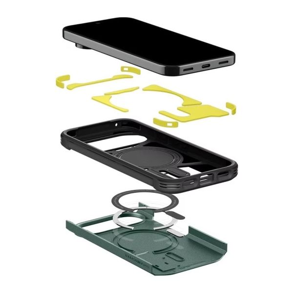 Spigen Coque Tough Armor MagSafe Google Pixel 11 Pro - Abyss Green