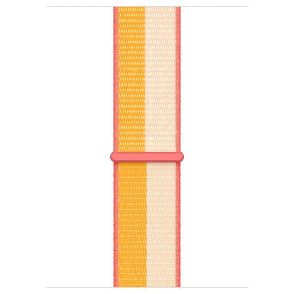 Apple Bracelet Sport Loop Apple Watch | 44/45/46/49 mm - Maize/White