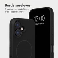 Accezz Coque Grip avec MagSafe Apple iPhone 16 - Noir