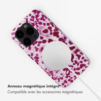 Selencia Coque arrière Vivid avec MagSafe Apple iPhone 15 Pro - Cosmic Orchid