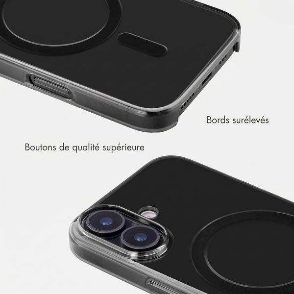 Accezz Lite coque arrière avec MagSafe Apple iPhone 17 - Smokey Clear