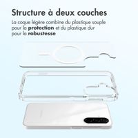 Accezz Coque arrière Xtreme Impact avec MagSafe Samsung Galaxy A17 (5G) / (4G) - Transparent