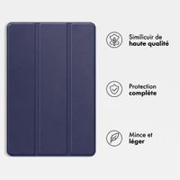 imoshion Coque tablette Trifold Lenovo Tab M11 - Bleu foncé