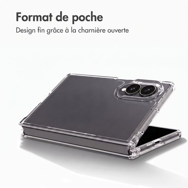 Accezz Coque Xtreme Impact Samsung Galaxy Z Fold 8 - Transparent