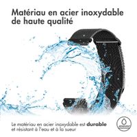 imoshion Bracelet magnétique milanais Samsung Galaxy Watch 7 40/44 mm - Noir