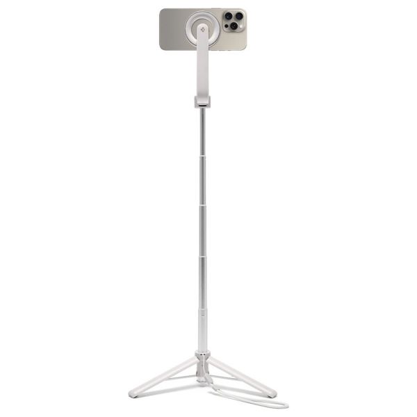 Spigen Trépied Selfie Stick MagSafe - avec télécommande - Universel - 74CM - Dune Beige