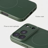 Accezz Coque Grip avec MagSafe Apple iPhone 18 Pro / 17 Pro - Vert foncé