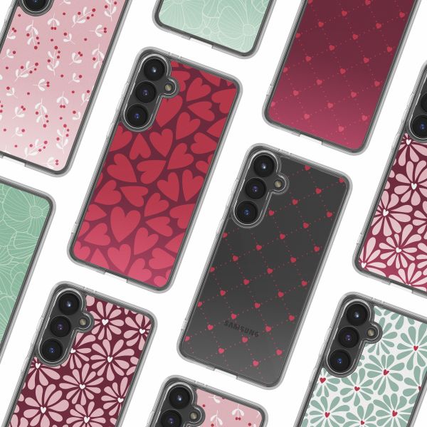 imoshion Coque Design Samsung Galaxy S24 FE - Hearty Coral Dust