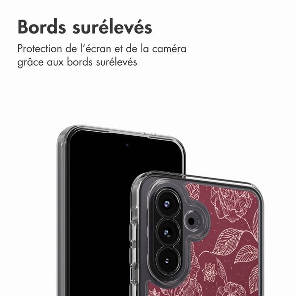 imoshion Coque Design Samsung Galaxy A37 (5G) - Deep Rose