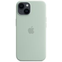 Apple Coque en silicone MagSafe Apple iPhone 14 - Succulent