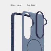 imoshion Coque arrière Color avec Thin MagSafe Ring Samsung Galaxy S26 - Bleu foncé