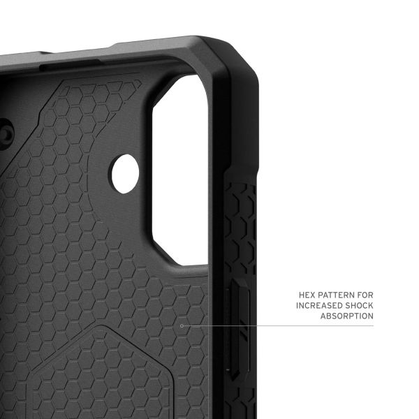 UAG Coque arrière Monarch Pro Apple iPhone 16 - Kevlar Black