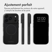 Accezz Coque Grip avec MagSafe Apple iPhone 18 Pro / 17 Pro - Noir
