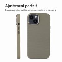Accezz Coque arrière Mesh avec MagSafe Apple iPhone 14 / 13 - Gris foncé