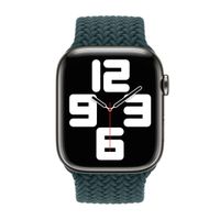 Apple Bracelet Solo tressé Apple Watch | 44/45/46/49 mm - Taille 12 - Rainforest