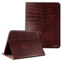 Selencia Coque Croco Apple iPad Air 11 pouces (2026) M4 / (2025) M3 / (2024) M2 / Air 5 (2022) / Air 4 (2020) - Burgundy