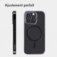 Accezz Lite coque arrière avec MagSafe Apple iPhone 16 Pro - Smokey Clear