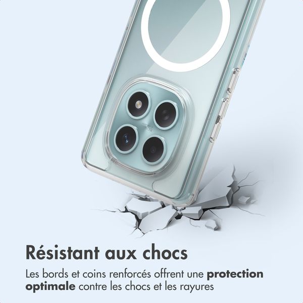 imoshion Coque arrière de protection avec MagSafe Xiaomi Redmi Note 15 (4G/5G) - Transparent