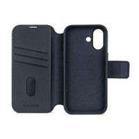 Decoded Portefeuille détachable 2 en 1 en cuir MagSafe Apple iPhone 17 - Navy Shadow