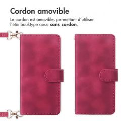 imoshion Etui de télephone portefeuille avec cordon Xiaomi Redmi Note 17 (5G) - Rouge