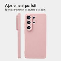 imoshion Coque arrière Texture Samsung Galaxy S26 Ultra - Rose