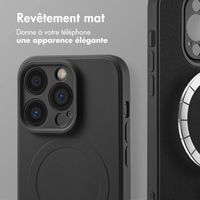 imoshion Coque Couleur avec MagSafe Apple iPhone 14 Pro Max - Noir