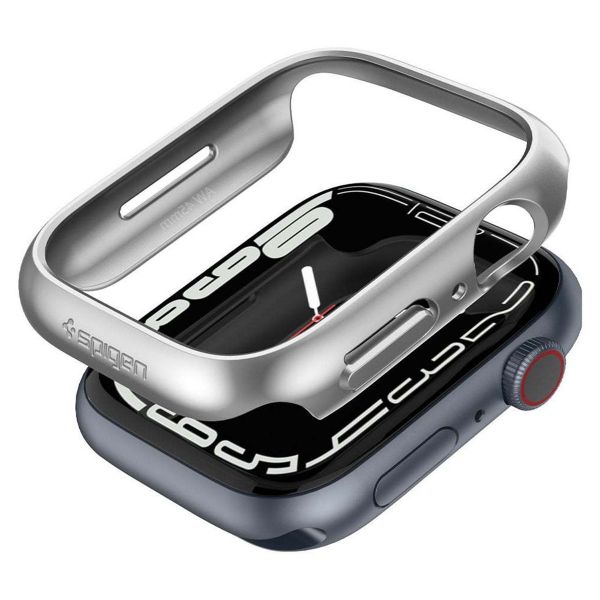 Spigen Coque Thin Fit™ Apple Watch 7 / 8 / 9 - 45 mm - Graphite