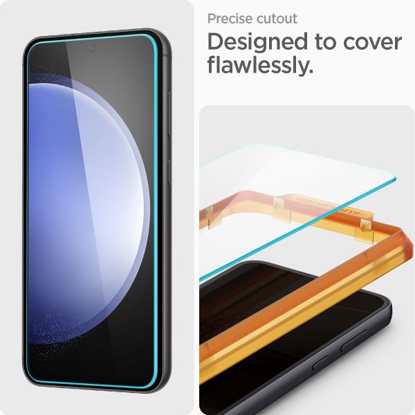 Spigen Protection d'écran en verre trempé AlignMaster Cover Samsung Galaxy S23 FE