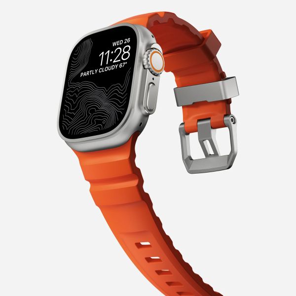 Nomad Bracelet Rocky Point Apple Watch | 44/45/46/49 mm - Magma