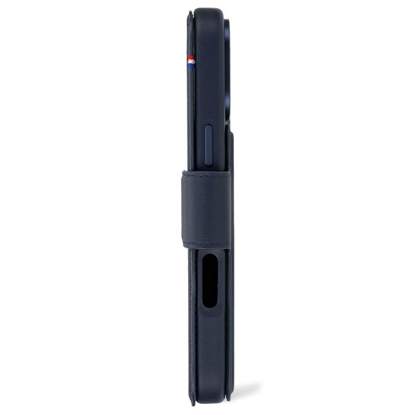 Decoded Portefeuille détachable 2 en 1 en cuir MagSafe Apple iPhone 16 - Navy