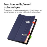 imoshion Coque tablette Trifold Xiaomi Redmi Pad 2 Pro / Poco Pad M1 - Bleu foncé