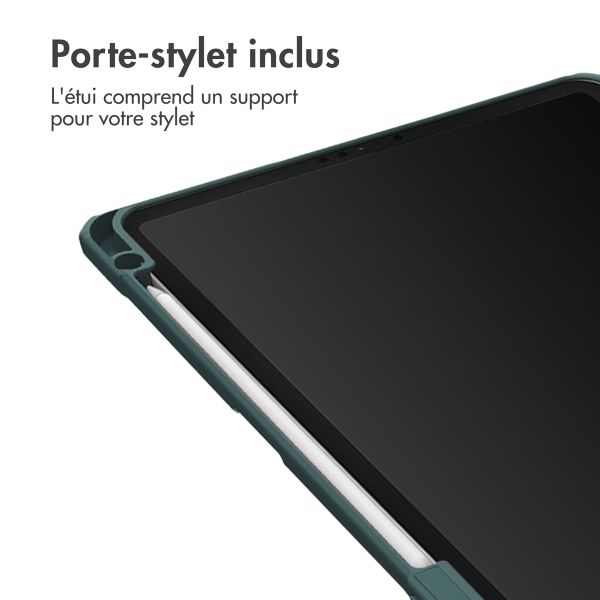 imoshion Coque tablette rigide Trifold Apple iPad Pro 11 (2022 / 2021 / 2020 / 2018) - Vert