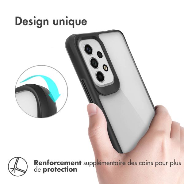imoshion Coque Rugged Hybrid Samsung Galaxy A53 - Noir