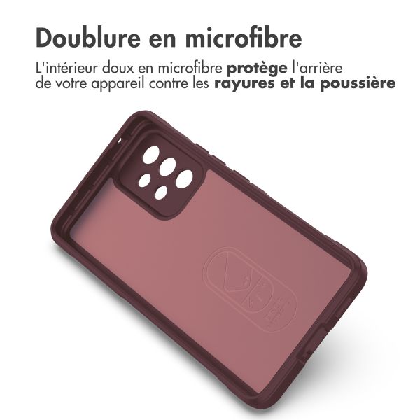 imoshion EasyGrip Backcover Samsung Galaxy A53 - Aubergine