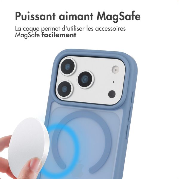 imoshion Coque Color Guard avec MagSafe Apple iPhone 17 Pro Max - Bleu clair