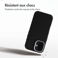 Accezz Coque arrière Mesh avec MagSafe Apple iPhone 16 - Noir