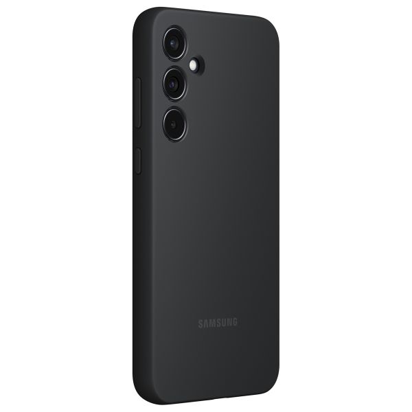 Samsung Original Coque en silicone Samsung Galaxy A55 - Noir