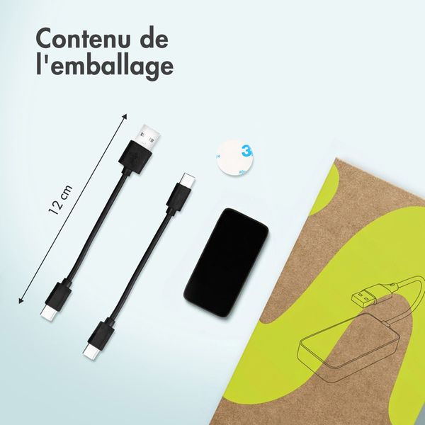 imoshion Adapteur CarPlay - CarPlay sans fil pour Apple CarPlay et Android Auto