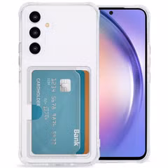 imoshion Coque silicone avec porte-cartes Samsung Galaxy A54 (5G) - Transparent